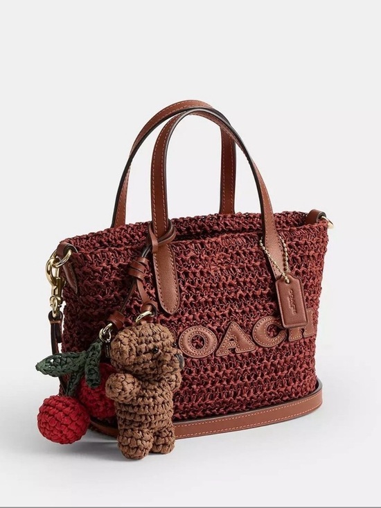 Coach Handbags - Coach City Mini Tote Bag With Charms CEU30
